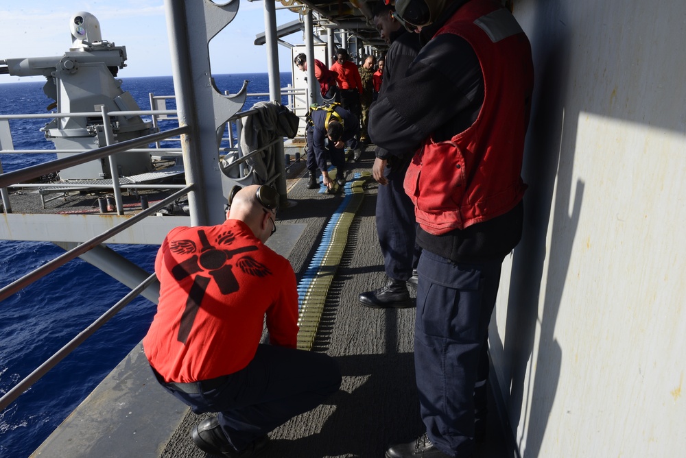 USS Wasp Operations at Sea