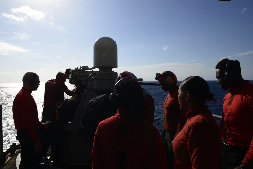 USS Wasp Operations at Sea