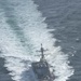 The guided-missile destroyer USS Stockdale (DDG 106) transits the Strait of Hormuz