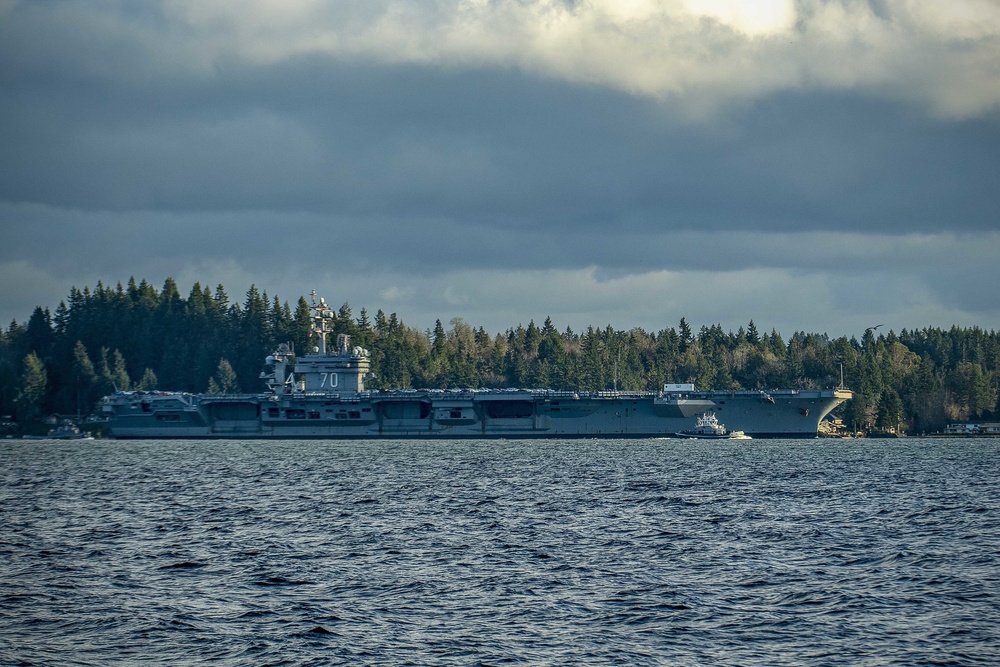 USS Carl Vinson Changes Homeports to Naval Base Kitsap-Bremerton