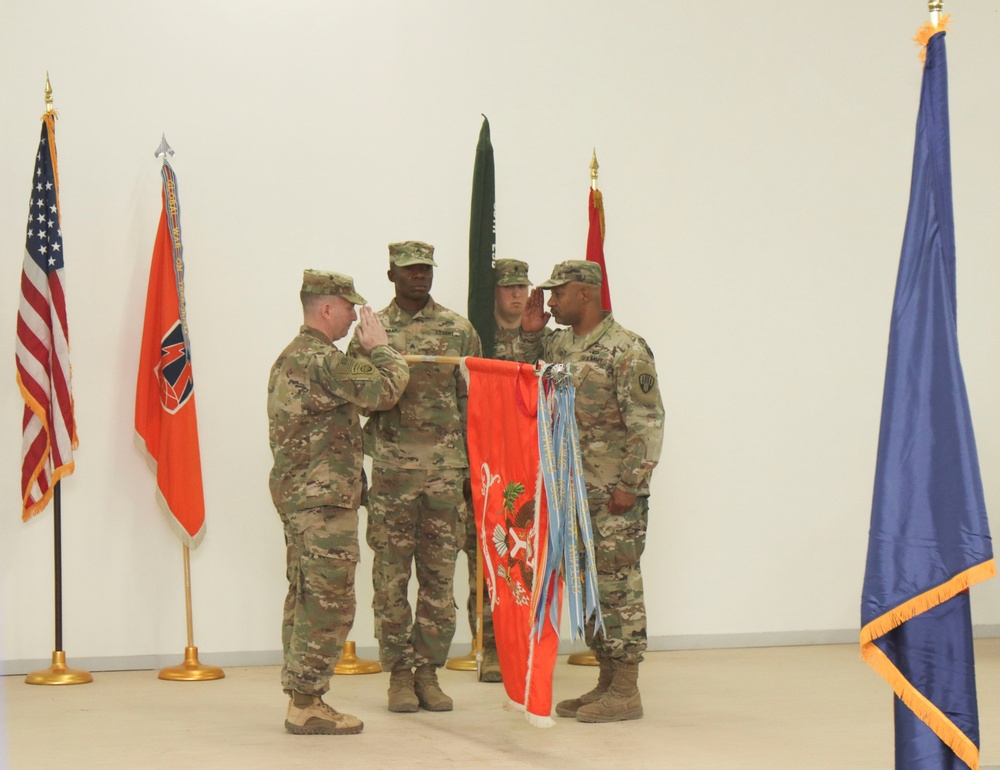 101st and 98th Expeditionary Signal Battalions Transfer of Authority Ceremony