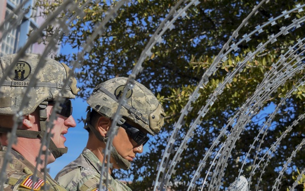 515th Sapper Co. Trains CBP