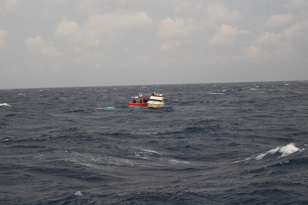 Coast Guard rescues 31 from disabled boat 9 miles north of Bimini 