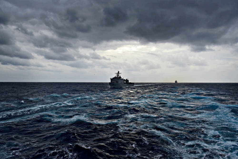 USS Wasp Operations at Sea