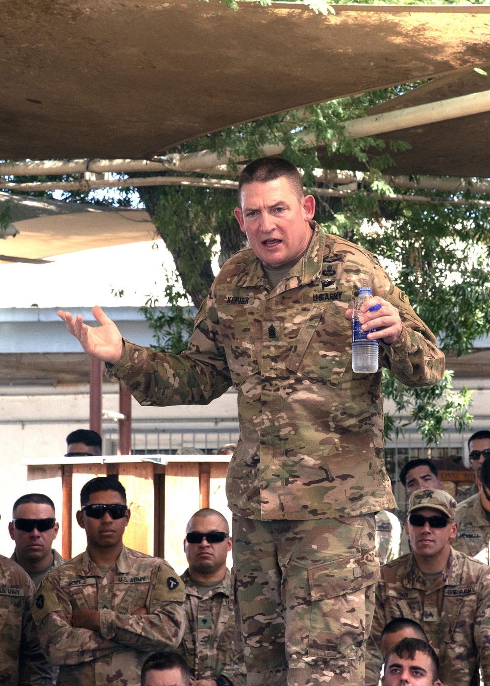 National Guard CSM visits Djibouti