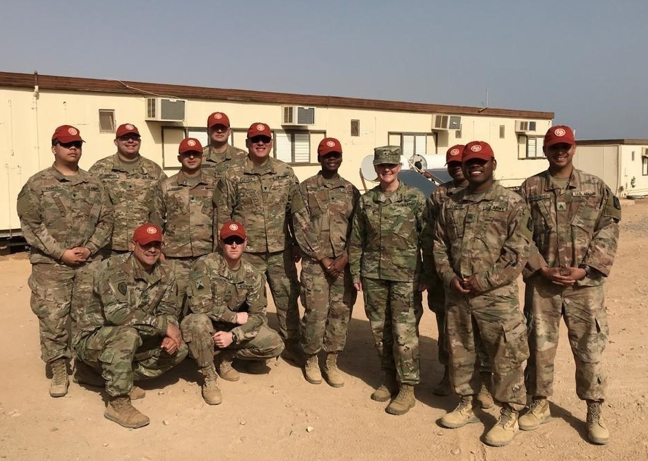 U.S. Army Brig. Gen. Nikki Griffin Olive visits Soldiers in Egypt
