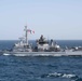 The aircraft carrier USS John C. Stennis (CVN 74) and France’s Marine Nationale air defense destroyer FS Cassard (D 614) conduct a fueling-at-sea