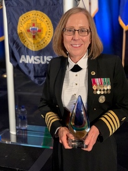 Navy Medicine East leader receives 2018 Association of Military Surgeons of the United States Lifetime Achievement Award