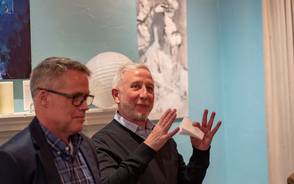 Rear Adm Brookes speaks at NIP event