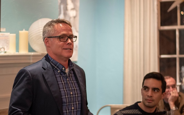 Rear Adm Brookes speaks at NIP event