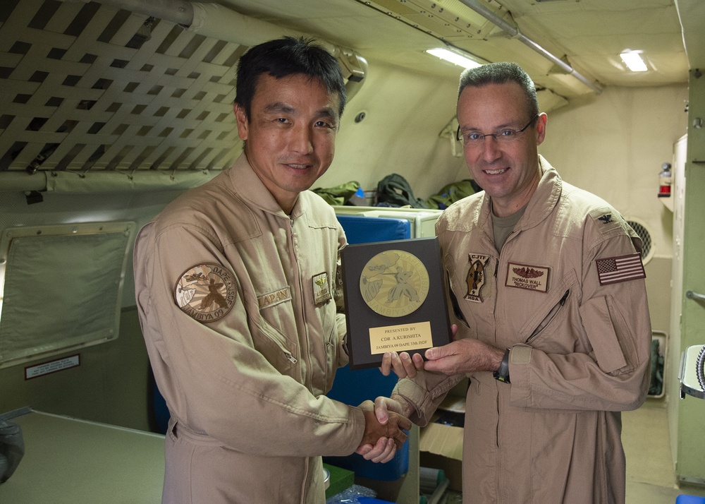 CJTF-HOA join JMSDF for P-3C Orion familiarization flight