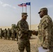 USARCENT Commander visits with Soldiers  at Camp Buehring