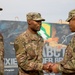 USARCENT Commander visits with Soldiers  at Camp Buehring