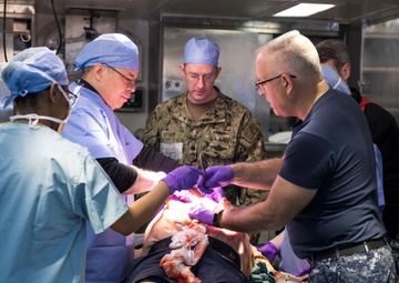 USS Bataan Mass Casualty Drill