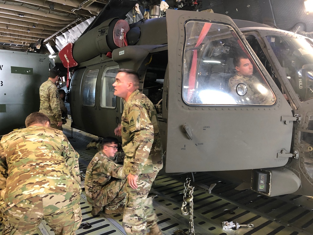 1AD CAB Prepares Unit's Aircraft for Shipment to Afghanistan