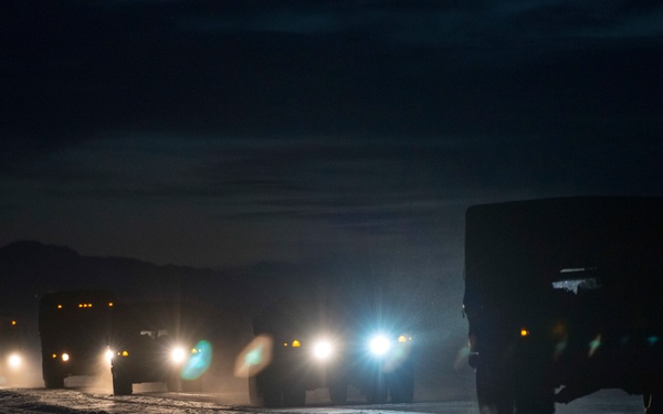 Spartan paratroopers conduct night airborne forced entry exercise at JBER