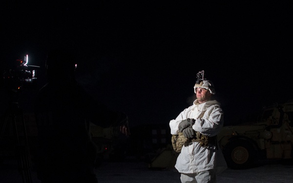 Spartan paratroopers conduct night airborne forced entry exercise at JBER