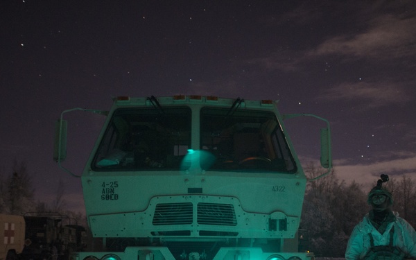 Spartan paratroopers conduct night airborne forced entry exercise at JBER