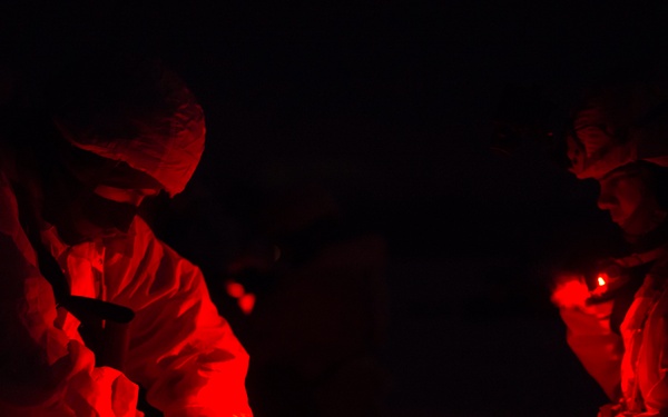 Spartan paratroopers conduct night airborne forced entry exercise at JBER