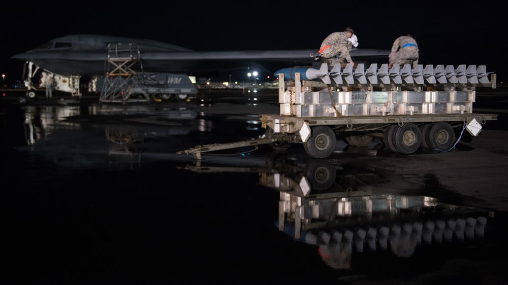 B-2 bomber training operations