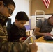 Marines with Sierra Battery visit Shirley Lanham Elementary School