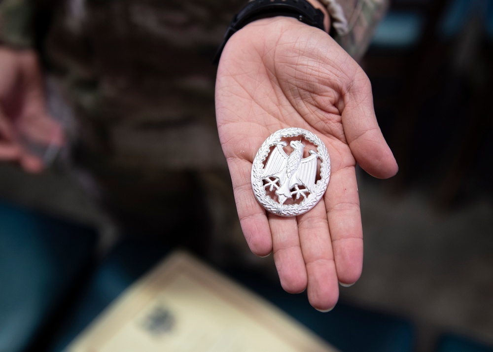 CJTF-HOA Task Force Alamo Soldiers compete for German Armed Forces Badge