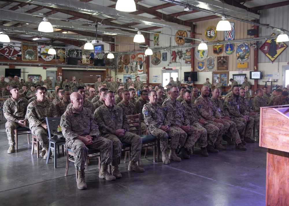 CJTF-HOA Task Force Alamo Soldiers compete for German Armed Forces Badge