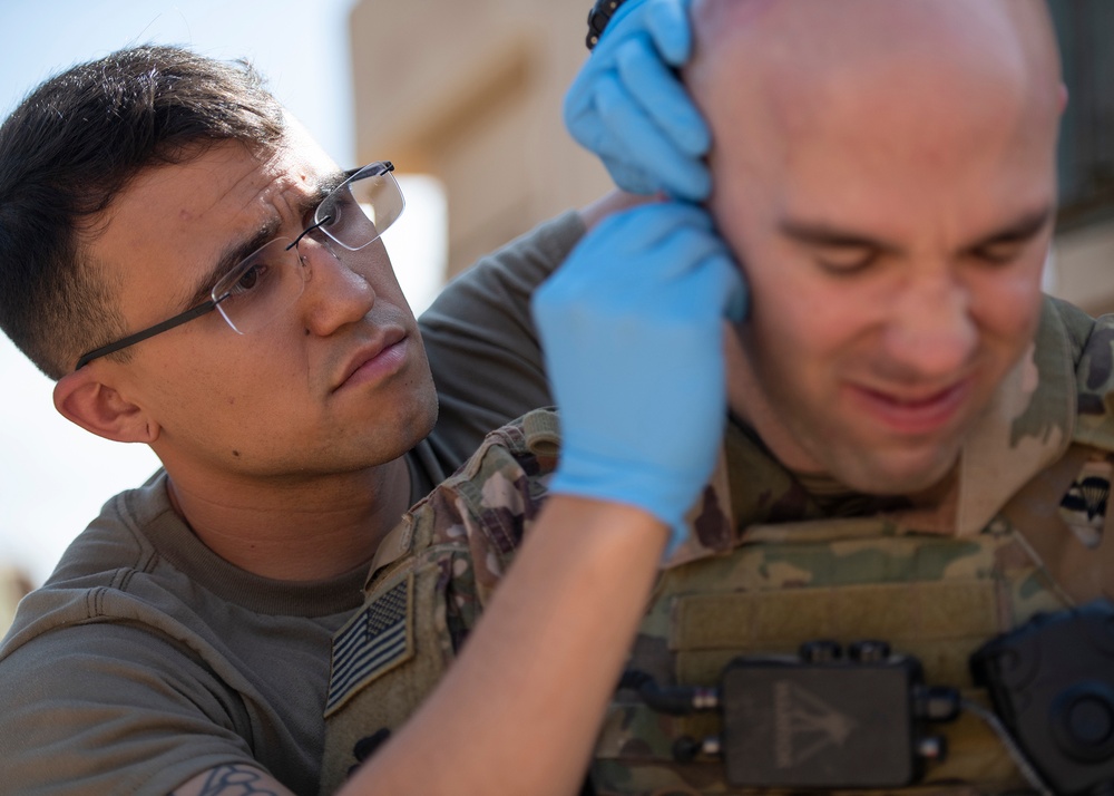 CJTF-HOA Task Force Alamo Soldiers compete for German Armed Forces Badge