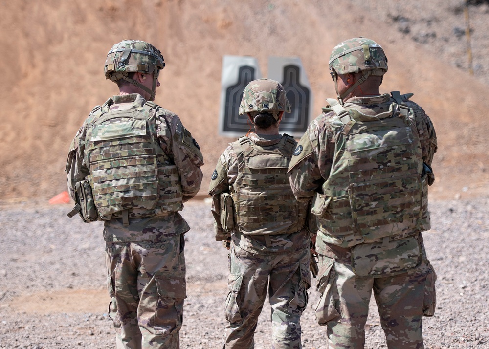 CJTF-HOA Task Force Alamo Soldiers compete for German Armed Forces Badge