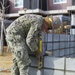 Seabees Construct Waste Enclosures for Family Housing