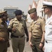 USS Rushmore pulls into Chennai