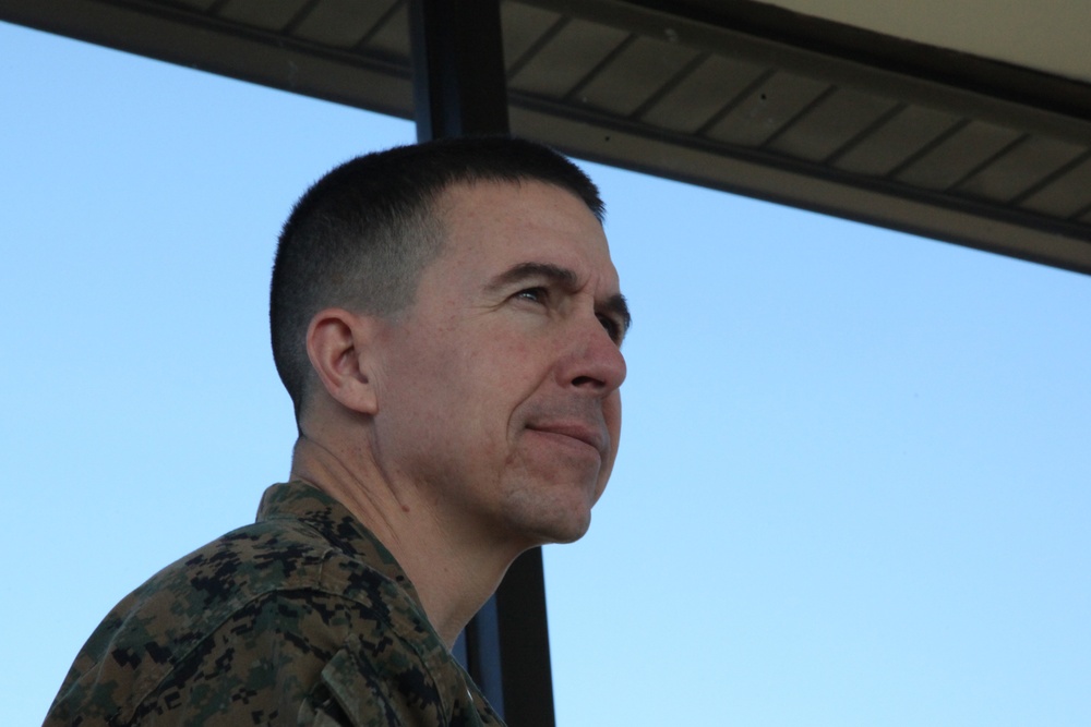 Brigadier General Watson Visits Marine Corps Air Station