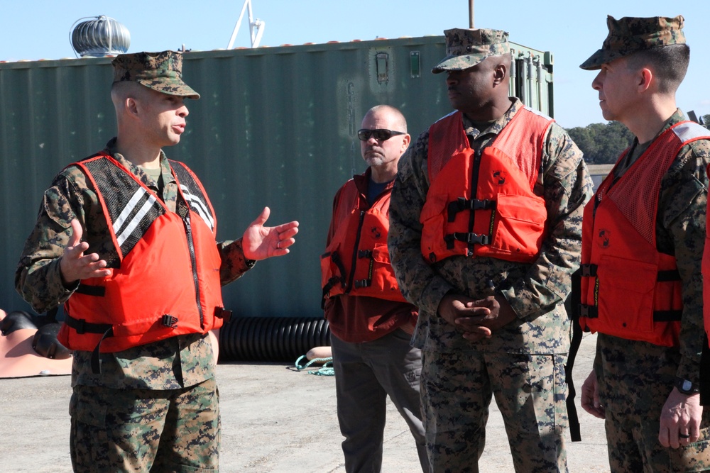 Brigadier General Watson Visits Marine Corps Air Station