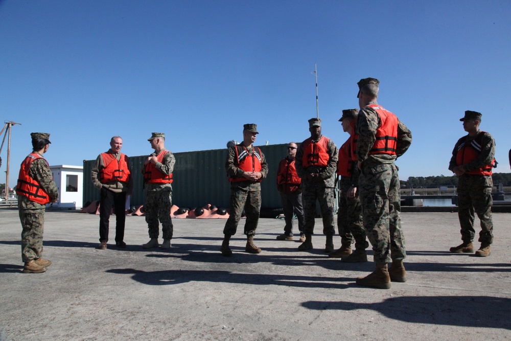 Brigadier General Watson Visits Marine Corps Air Station