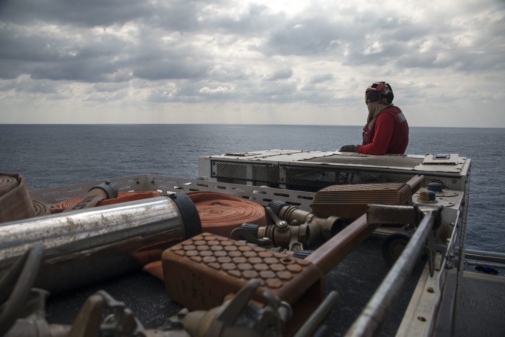 USS WASP (LHD 1) OPERATIONS AT SEA