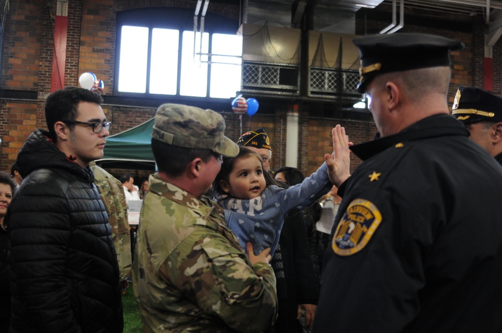 1-102nd Cavalry Regiment farewell ceremony