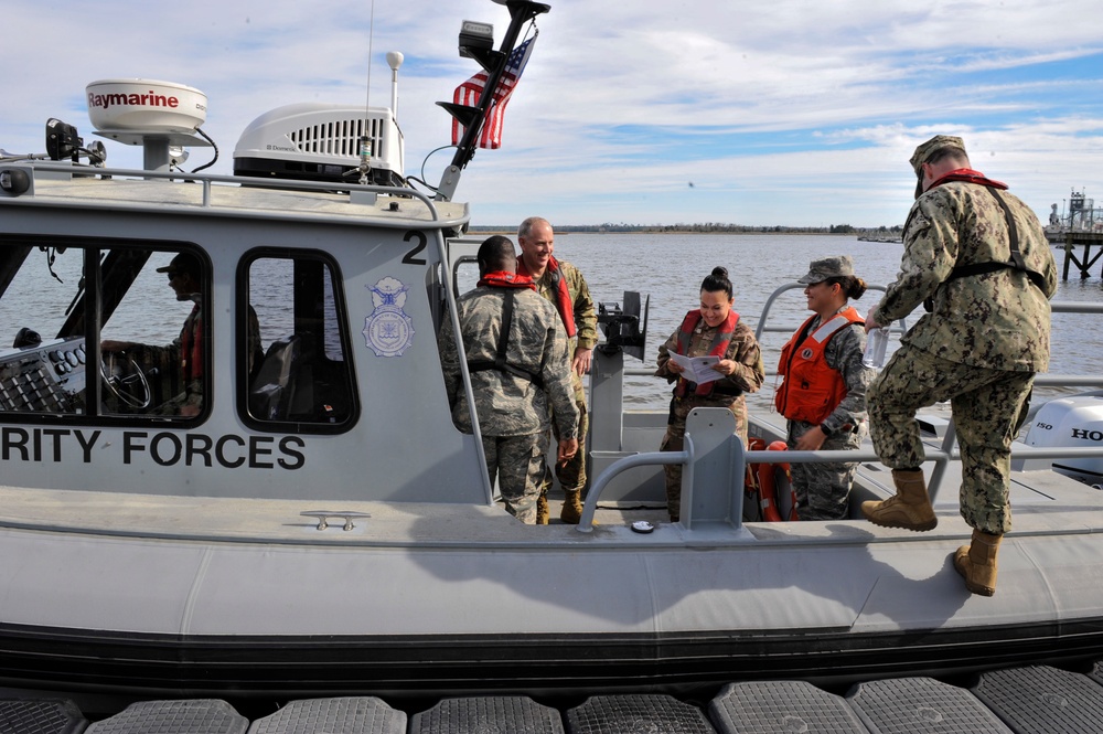 USAF EC leaders visit JB Charleston, ensure mission readiness