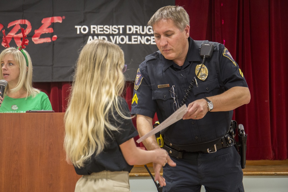 Bolden Elementary D.A.R.E Graduation