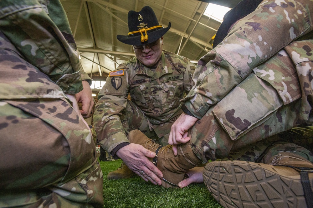 Farewell ceremony held for 102nd Cavalry