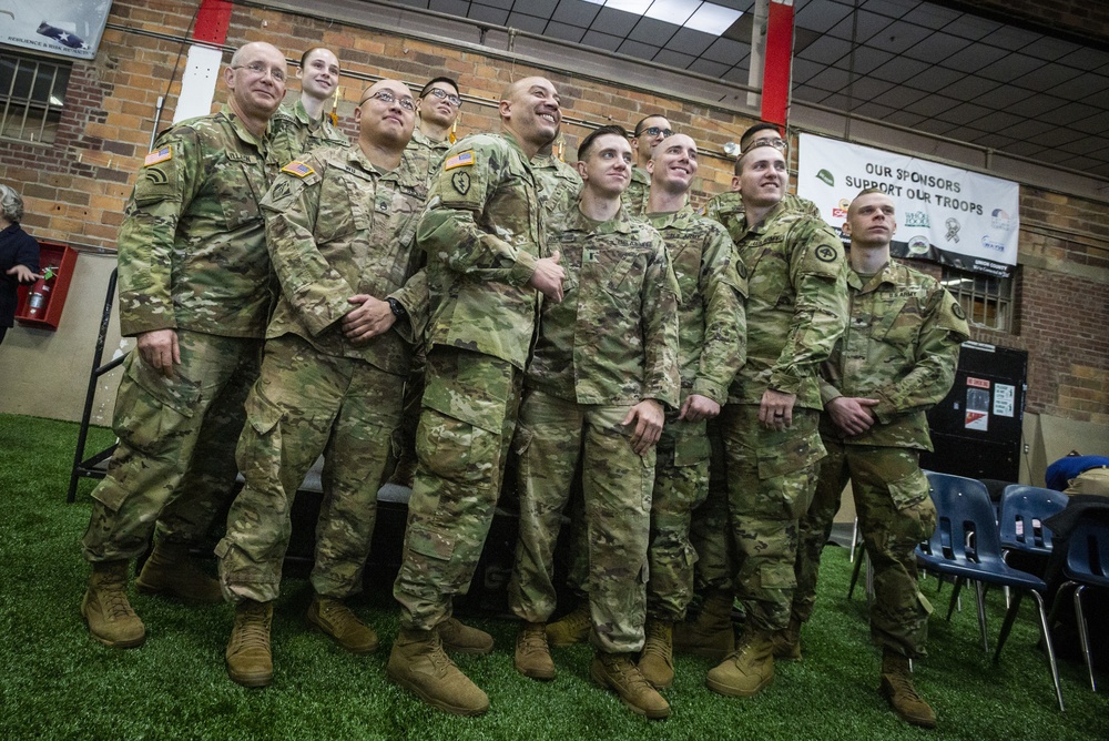 Farewell ceremony held for 102nd Cavalry