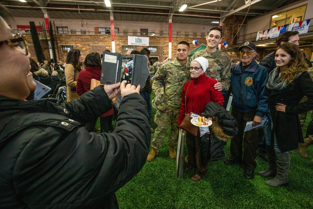 Farewell ceremony held for 102nd Cavalry