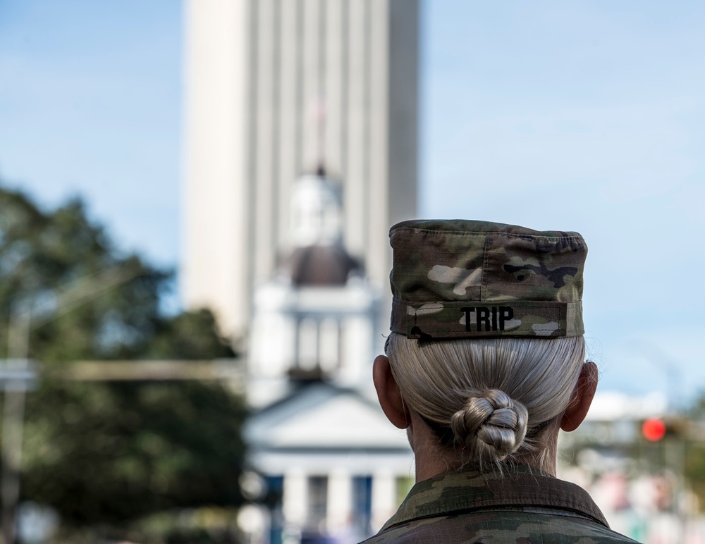 Florida National Guard provides support as Governor Ron DeSantis swears in as 46th Governor of Florida