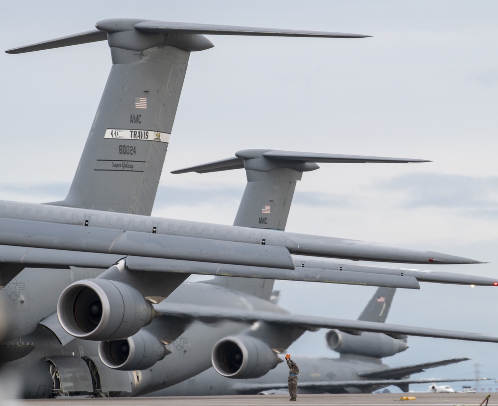 C-5M Super Galaxy, Travis AFB