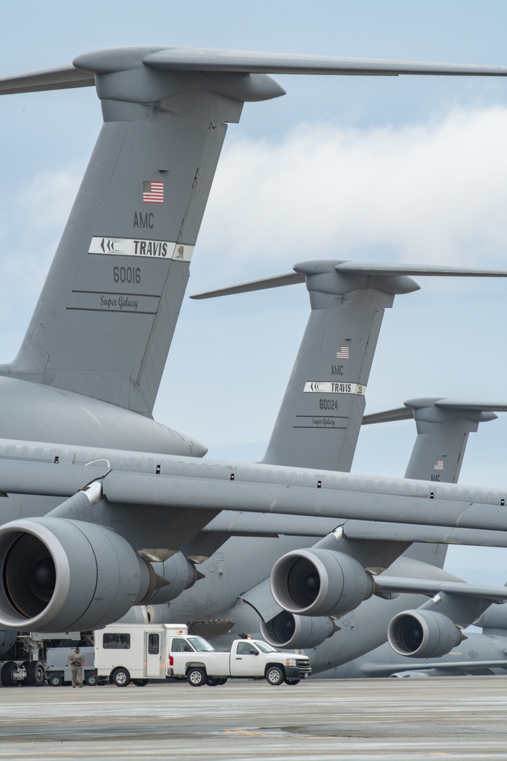 C-5M Super Galaxy, Travis AFB