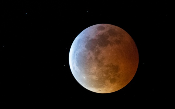 Super Blood Wolf Moon, Travis AFB