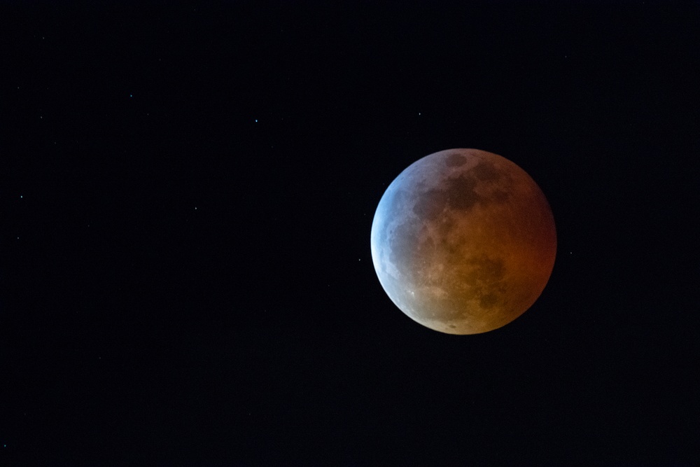 Super Blood Wolf Moon, Travis AFB