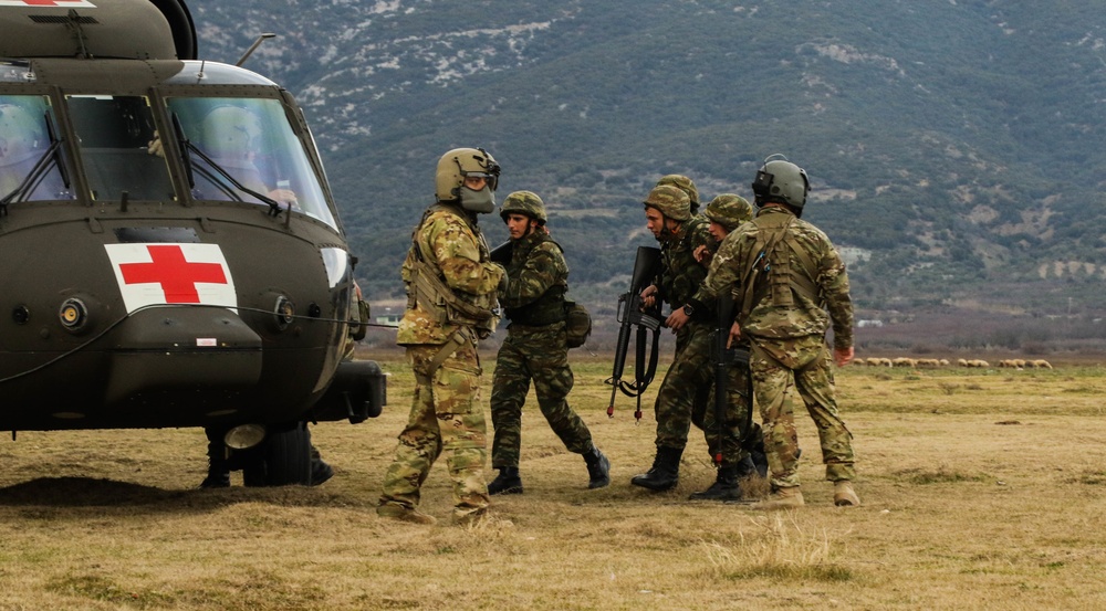 MEDEVAC in Greece