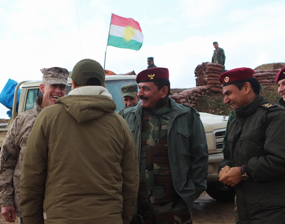 Kabarli Outpost Visited near Ninawa