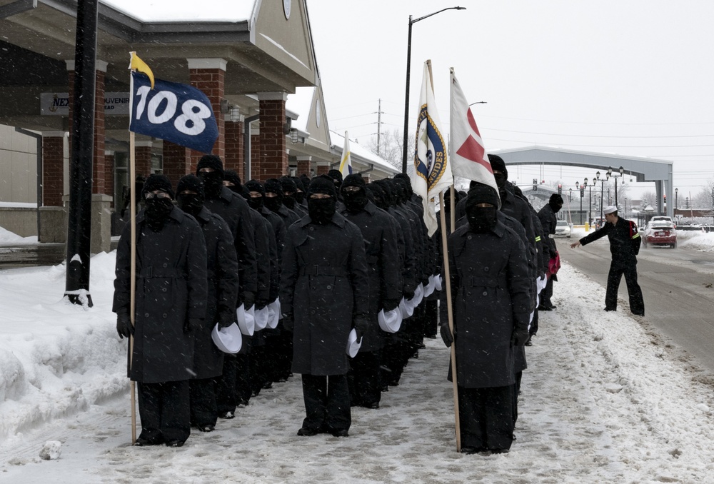RTC Recruits in formation