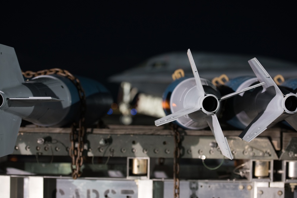 B-2 bomber training operation